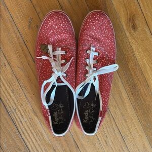 Keds Taylor Swift Red Polka Dot Sneakers size 11